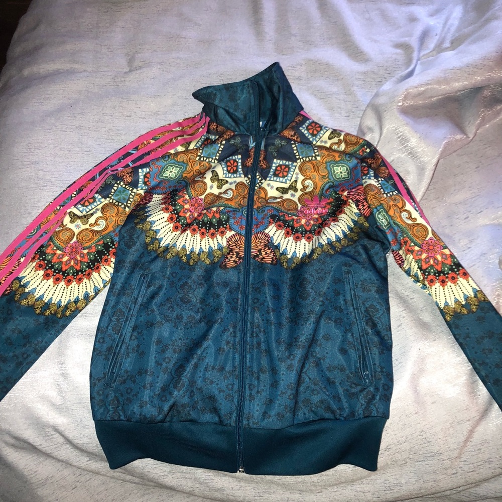 Adidas track suit jacket